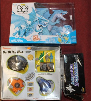 Lot 783 - Three interactive playsets to include Air...