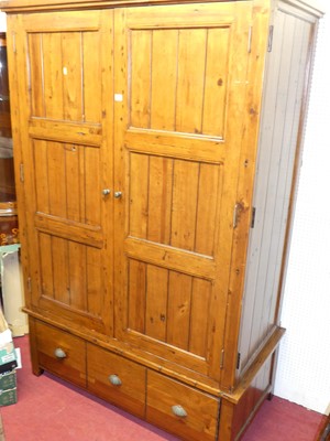 Lot 1147 - A contemporary stained and reclaimed pine...