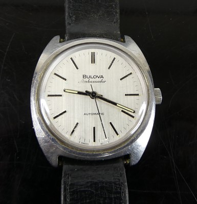 Lot 413 - A gent's Bulova Ambassador automatic...