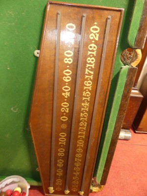 Lot 1173 - A Sykes of London quarter size snooker table,...