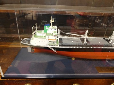 Lot 1174 - A scale model of the "MV Doma Hortencia II"...