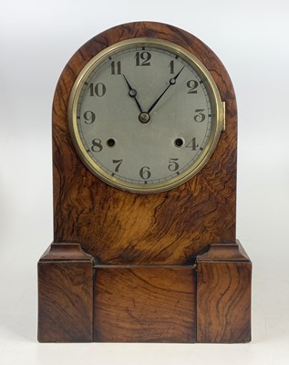 Lot 1534 - A late 19th century figured walnut dome top...