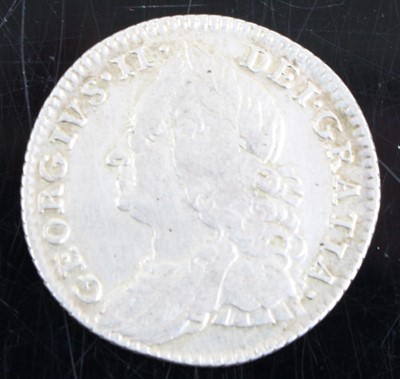 Lot 3231 - Great Britain, 1757 sixpence, George II draped...