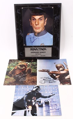 Lot 1796 - A Star Trek limited edition, signed, picture...