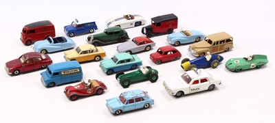 Lot 1545 - A Dinky Toys group of 20 loose diecast models...