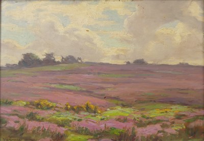 Lot 281 - Augustus William Enness (1876-1948) - Fields...