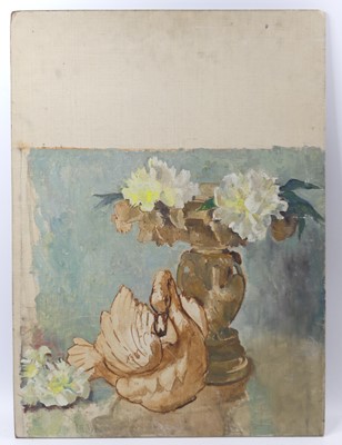 Lot 310 - Joan Buckmaster (c.1897-1976) - Still life urn...