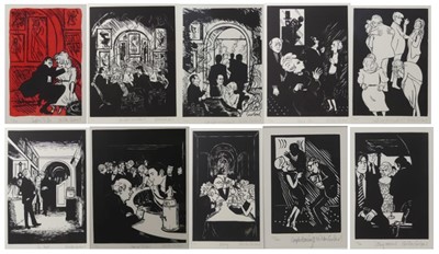 Lot 241 - Nicholas Garland (b.1935) - A set of ten...