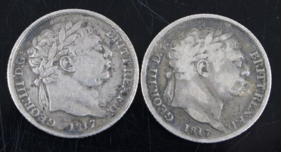 Lot 3287 - Great Britain, 1817 sixpence, George III...