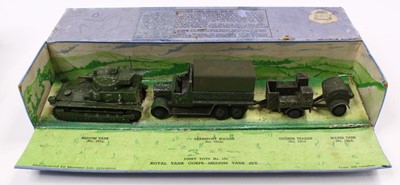 Lot 1441 - A Dinky Toys pre-war No. 151 'Royal Tank Corps'...