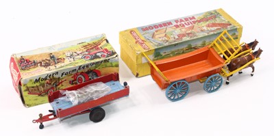 Lot 2145 - A Crescent Toys boxed modern farm equipment...