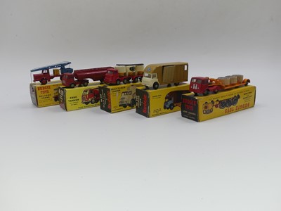 Lot 1692 - A Budgie Toys group of five boxed models to...