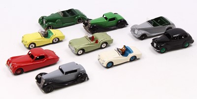 Lot 1563 - Dinky toys group of nine loose diecast to...