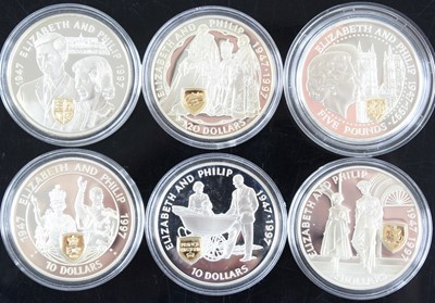 Lot 3395 - The Royal Mint, Golden Wedding Anniversary...