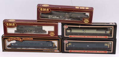 Lot 408 - Five locos: Dapol diesel 56001 Railfreight...