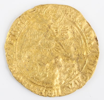 Lot 3191 - England, Henry VII (1485-1509) gold half Angel,...