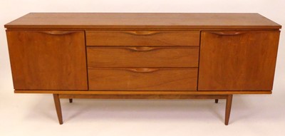 Lot 356 - A 1960s teak long sideboard by...