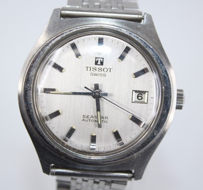 Lot 2874 - A gent's Tissot Seastar automatic steel cased...