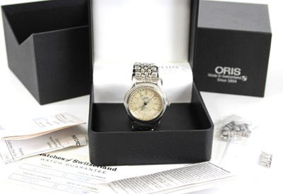 Lot 2848 - An Oris gent's Big Crown steel cased automatic...