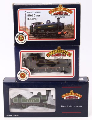 Lot 430 - Three Bachmann-Branch-line tank locos: 31-050A...