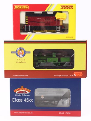 Lot 442 - Three small locos: Bachmann Branch-Line...