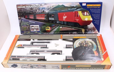 Lot 421 - Two Hornby Train sets: R1011 Virgin Trains 125...