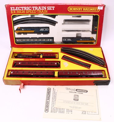 Lot 422 - Two Train sets: Hornby R789 BR High Speed...