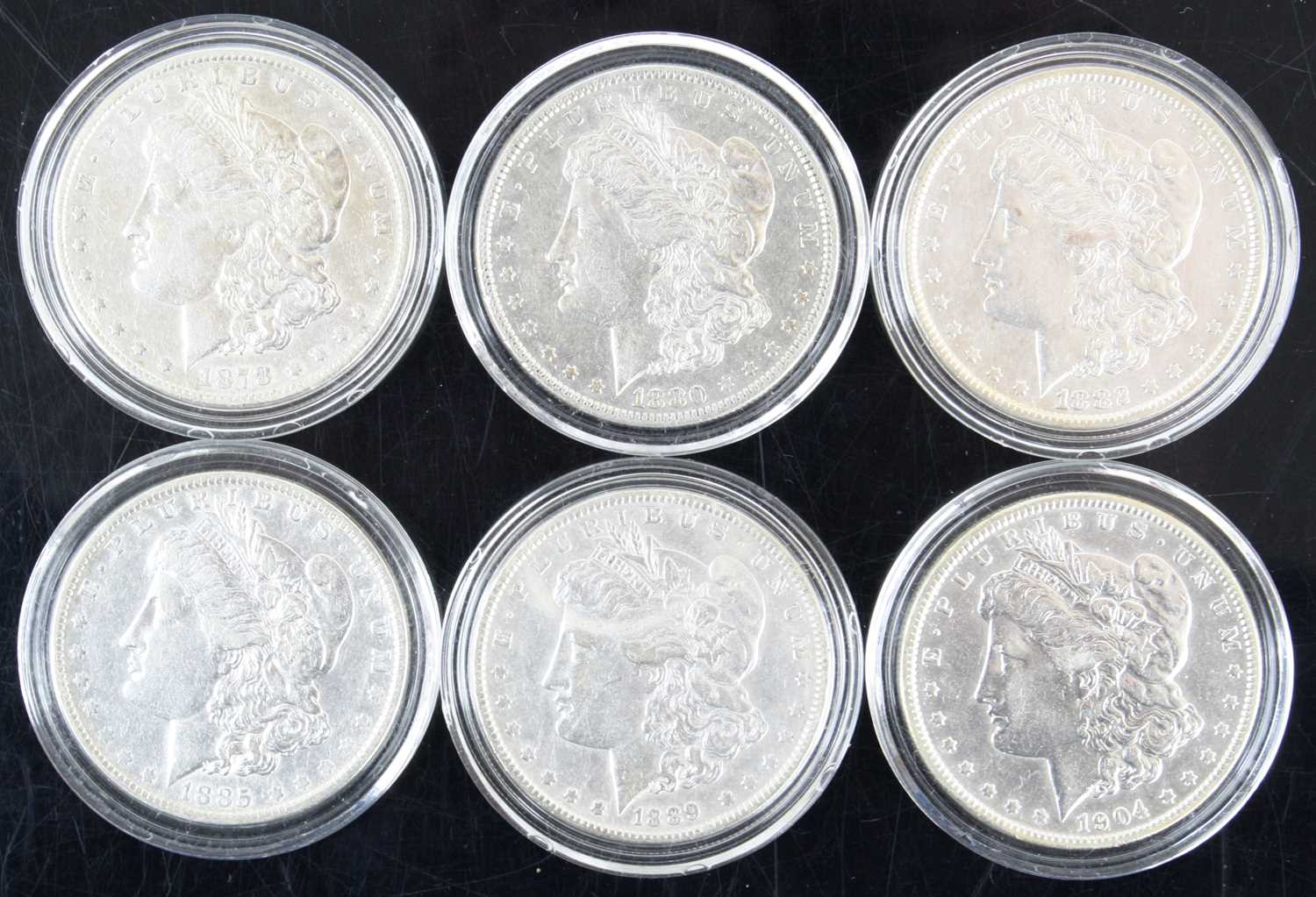 Lot 3040 - United States of America, 1878 Morgan dollar,...