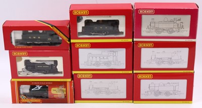 Lot 427 - Nine Hornby locos all either 0-4-0 or 0-6-0...