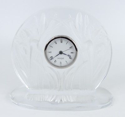 Lot 111 - A contemporary Lalique clear, frosted and...