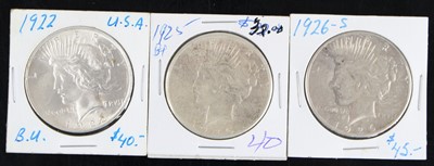 Lot 3052 - United States of America, 1935 Peace dollar,...