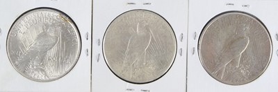 Lot 3052 - United States of America, 1935 Peace dollar,...