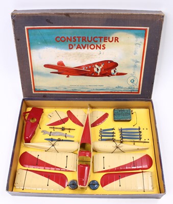 Lot 1964 - A French Meccano aeroplane construction set No....