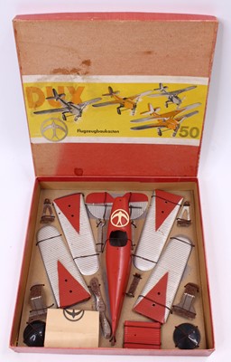 Lot 1967 - A DUX Aeroplane constructor set No. 50, having...