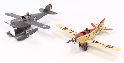 Lot 1973 - Two Meccano pre-built Constructor Aeroplanes,...