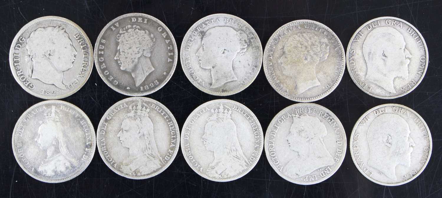 Lot 3059 - Great Britain, 1820 shilling, George III bull...