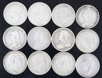 Lot 3061 - Great Britain, 1877 half crown, Victoria young...