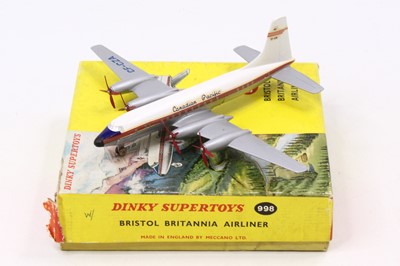 Lot 1418 - A Dinky Toys No .998 Bristol Britannia...