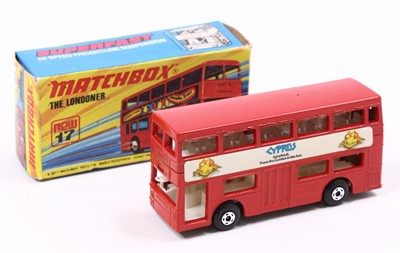 Lot 1584 - A Matchbox Superfast 17B Daimler Fleetline...