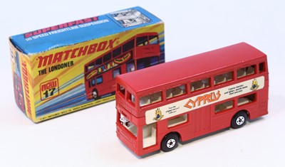 Lot 1586 - A Matchbox Superfast No.17 The Londoner,...