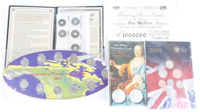 Lot 3069 - World, a collection of coins, banknotes,...