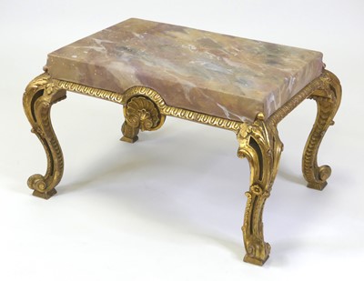 Lot 2482 - A Louis XV style giltwood dressing...