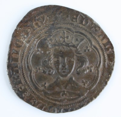 Lot 3410 - England, Edward III (1327-1377) groat, obv:...