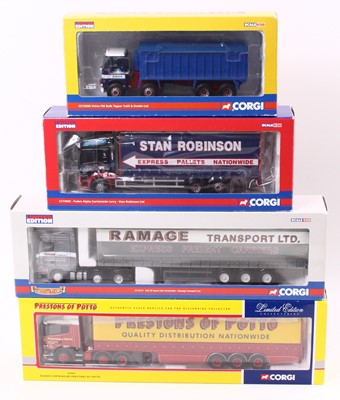 Lot 1034 - Three Corgi limited edition 1/50 scale modern...