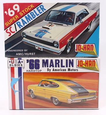 Lot 1778 - Jo-Han 1.25 scale, C3666 1966 Rambler Marlin &...