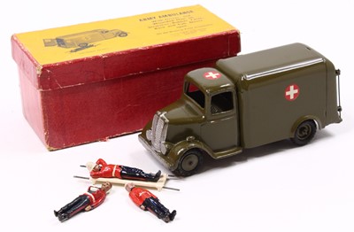 Lot 2160 - A Britains No. 1512 Army Ambulance in green...