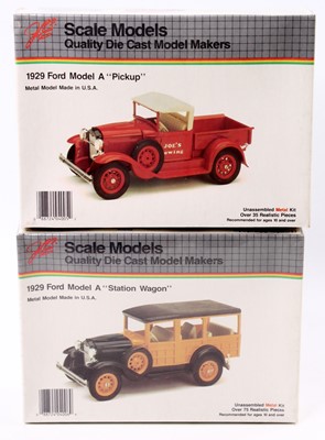 Lot 917 - ERTL 1.20 scale, Diecast metal/plastic kit,...