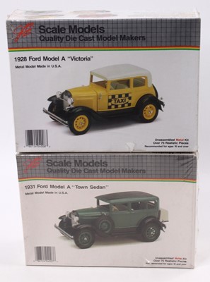 Lot 1805 - ERTL 1.20 scale, Diecast metal/plastic kit,...