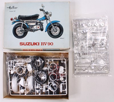 Lot 925 - HELLER 1.8 scale, L769 1973 Suzuki RV 90L ‘Van...