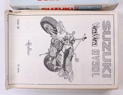 Lot 925 - HELLER 1.8 scale, L769 1973 Suzuki RV 90L ‘Van...